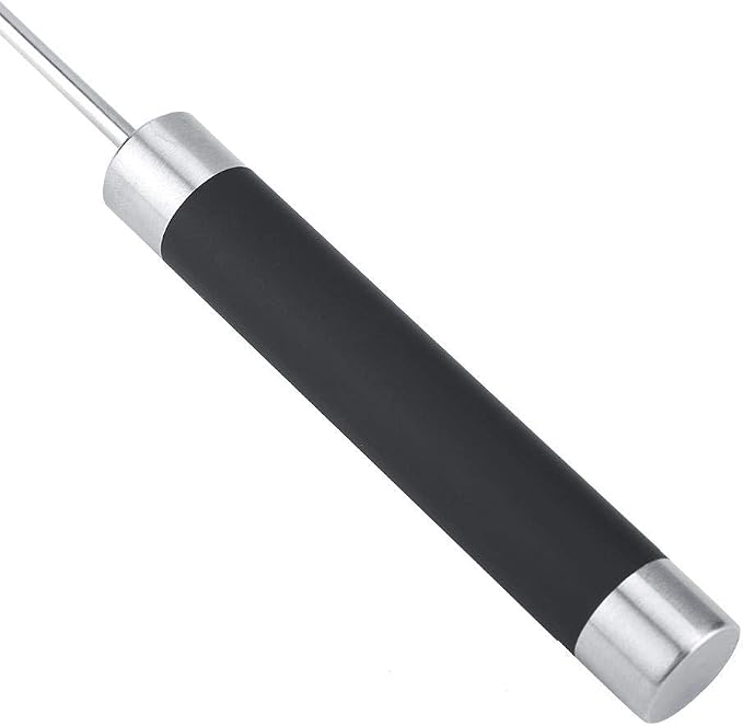 Fdit Rotatable Stainless Steel Kitchen Mixer Balloon Egg Beater Whisk for Whipping Manual Milk Cream Whisk Stirring Egg Tools