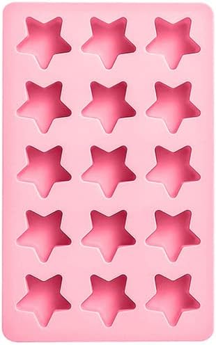Cute Ice Cube Trays,Star Silicone Ice Trays,Ice Cube Tray (Star)