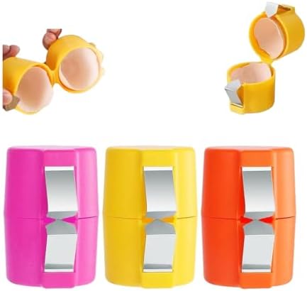 Egg Shell Opener, 2025 New Egg Cracker Tool for Raw Eggs, Egg Separator Egg Shell Opener Breaker Cutter for Raw Eggs Cracking Tool, Handheld Eggs Breaker Cutter Tool for Raw Eggs (3PC)