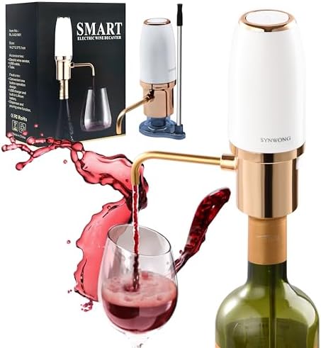 wine aerator Electric,Wine Aerator, Electric Wine Decanter, Wine Aerator Pourer Spout, Wine Dispenser, Wine Accessories， Best Gifts for Wine Lovers