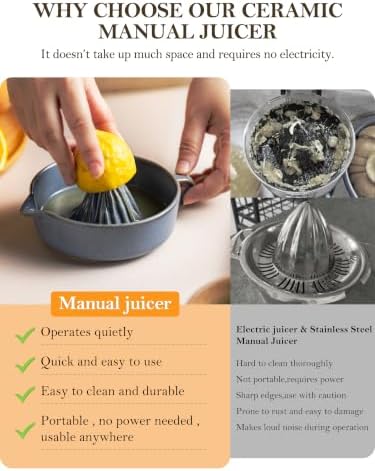 Manual Orange Juicer Lemon Lime Squeezer Citrus Juicer Press