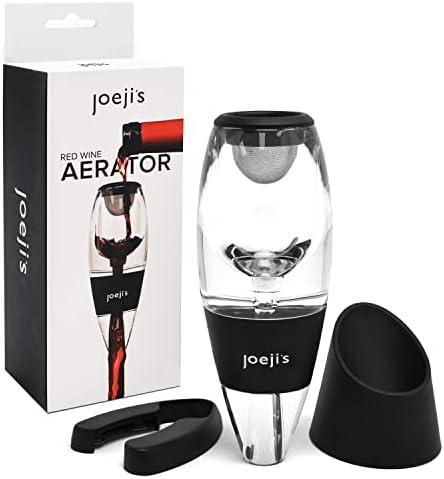 Wine Aerator with Stand - Joeji's Kitchen Red Wine Pourer and Filter