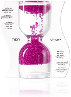 Paradox Tea Timer with Reverse Granulate Flow Pink