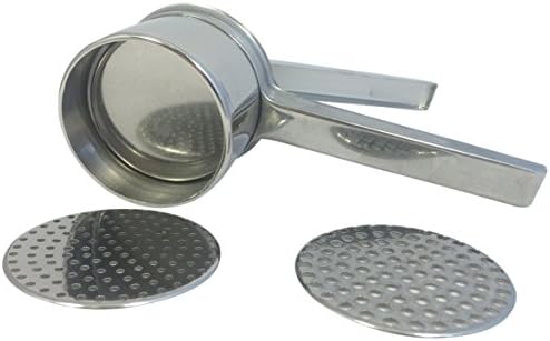 Eppicotispai Stainless Steel Potato Masher/Ricer with 2 Inserts
