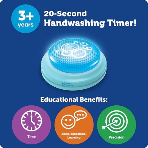 Learning Resources 20 Second Handwashing Timer