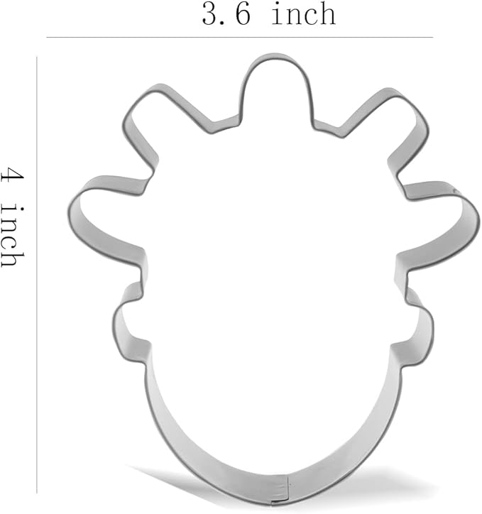 Keewah Girl Face Cookie Cutter Set - 6 Piece - Stainless Steel