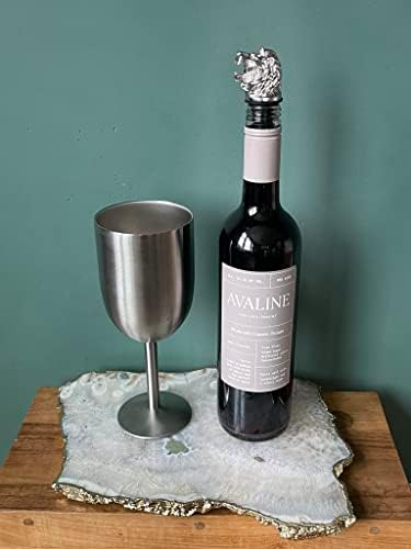 Lion Wine Aerator Pourer Spout – Funny Wine Gift for Men & Women – Novelty Animal Wine Accessory for Parties & Home Bar
