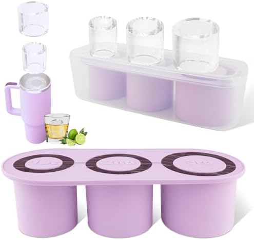 Tcamp Tumbler Ice Mold, Ice Cube Tray for 30 oz -40 oz Tumbler Cup