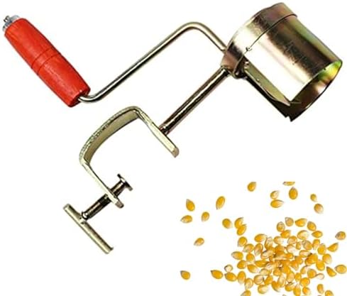 Hand Crank Corn Sheller Metal Dry Corn Cob Stripper Efficient Peeling Corn Peeler with Comfortable Handle for Farms and Families Hand Corn Sheller Corn Thresher Corn Peeler Corn Cob Stripper