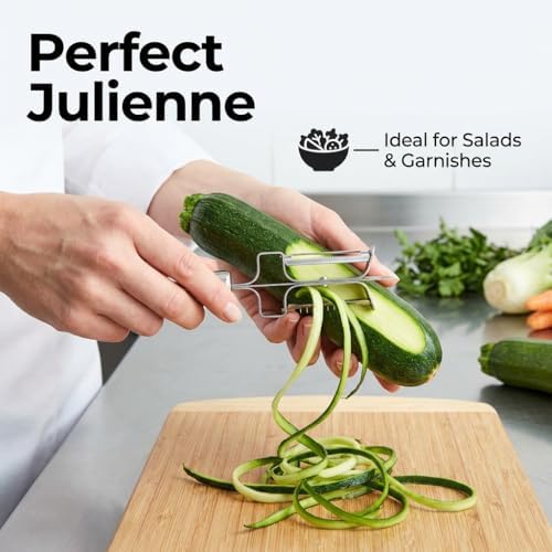 Vegetable Peeler Set 20 Pack – Stainless Steel Double-Sided Y Peeler for Potatoes, Carrots & Apples – Rust-Proof, Dishwasher Safe Kitchen Peelers with Ergonomic Non-Slip Handle – Bulk Value Pack
