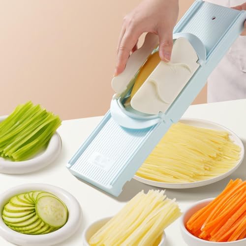 Plastic Vegetable Shredder Handheld 5-Piece Carrot Potato Slicer Grater Set