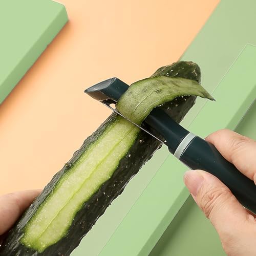 30 Pack Vegetable Potato Peeler for Kitchen,Ergonomic Soft-Touch Handle-Black (Aquamarine, 30 Pack)