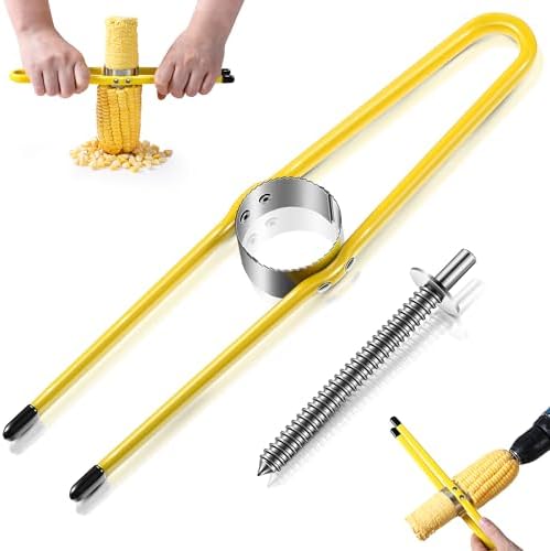 1 Pack Corn Remover Tool with Drill Bit Corn Stripper