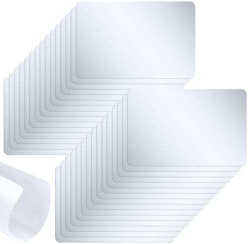 30 Pack Plastic Cutting Board Mats, Flexible Clear Cutting Mats, Kitchen Board Sheets Frosted Placemats BPA-Free, Non-Porous (17 x 11 In)