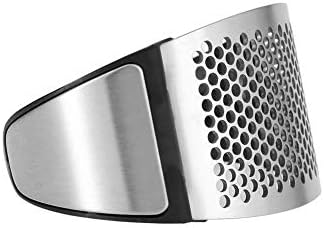 Stainless Steel Garlic Press, Garlic Masher Garlic Press Crusher Squeezer Masher Home Kitchen Mincer Tool Rust-proof Dishwasher