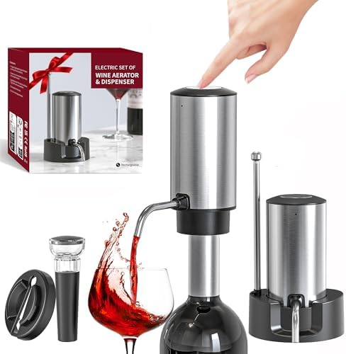 Electric Wine Aerator Wine Decanter Set Automatic Wine Dispenser Wine