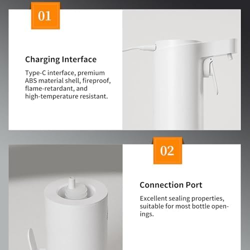 Electric Liquor Dispenser, Automatic Touch Screen Decanter, Digital Whiskey Pourer, 4 Modes Adjustable And Rechargeable