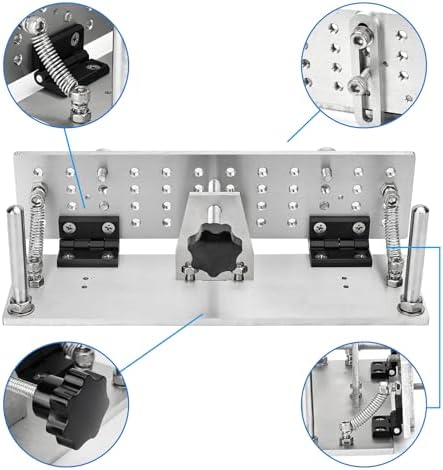 Belt Grinder Knife Jig Manual Sharpener Holder Long Sharpening Locator Fixed Angle Jig for Belt Sander Belt Machine (Large)