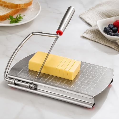 Kitchen Cheese Slicer, Handheld Cheese Cutter Board