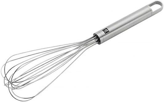 ZWILLING Pro 37160-025 Zwilling Large Silver Stainless Steel Balloon Whisk, 11x2.8 inches, Dishwasher Safe
