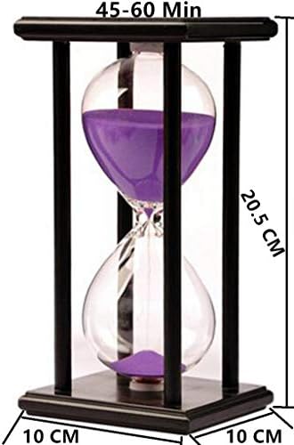 Hourglass for 60 Minutes Sandglass Timer for Home Office Festival School Game Sand Timer Sandglass Timer 60 Min