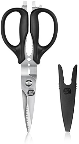 Top Cut 1022513 Heavy Duty Kitchen Shears and Multi Purpose Scissors, 9-Inch