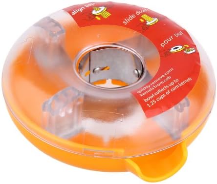 Generic Plastic Hand-held One-step Corn Kerneler Stripper (Yellow)