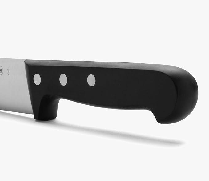 Arcos Butcher Knife 6 Inch Nitrum Stainless Steel. Professional Cooking Knife For Cutting Meat, Fish and Vegetables. Ergonomic Polyoxymethylene Handle. Series Universal. Color Black.