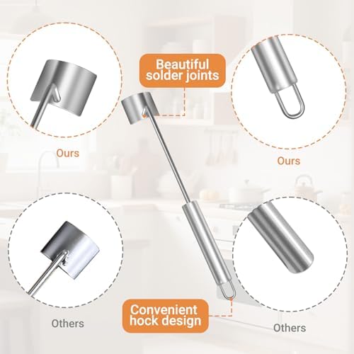 1 Pack Stainless Steel Corn Cob Stripper Tool, Fast Corn On The Cob Remover, Multi-Use Dishwasher Safe Kitchen Gadget for Home & Commercial Prep