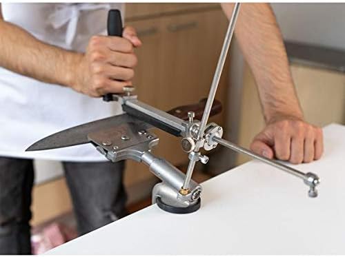 Aluminium alloy Knife sharpener system 360 degree flip Constant angle Grinding tools Grinder machinewith 4pcs stones