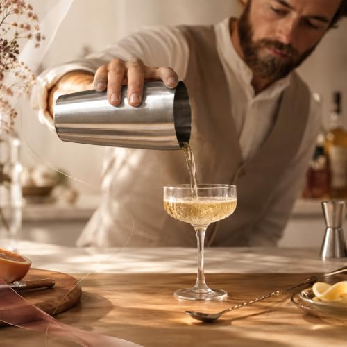 24oz Cocktail Shaker Set - Professional 316 Stainless Steel Bar Kit