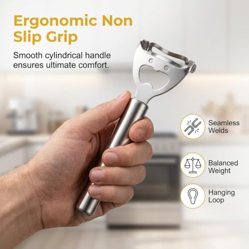 Corn Peeler for Corn on the Cob, Stainless Steel Corn Cob Stripper, Corn on Cob Remover Corn Cob Stripper (1PC-1)