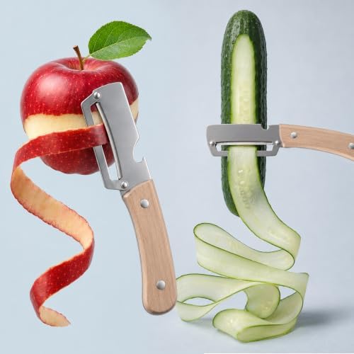 Multifunctional Vegetable Peeler & French Fry Crinkle Cutter Set