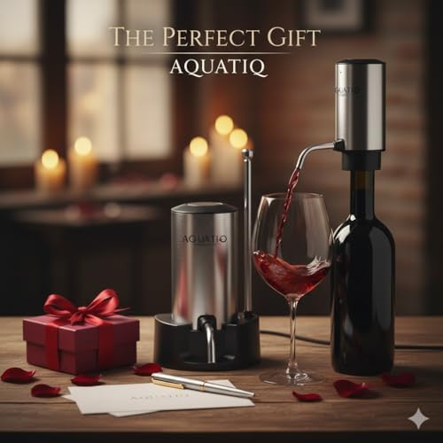 Wine Aerator Electric Wine Decanter Automatic Dispenser With USB Rechargeable Spout Pourer, Wine Gift