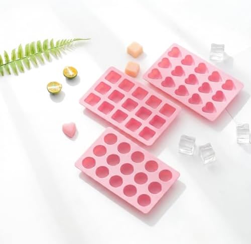 Heart Ice Cube Trays,Silicone Ice Trays,Ice Cube Tray (Heart)