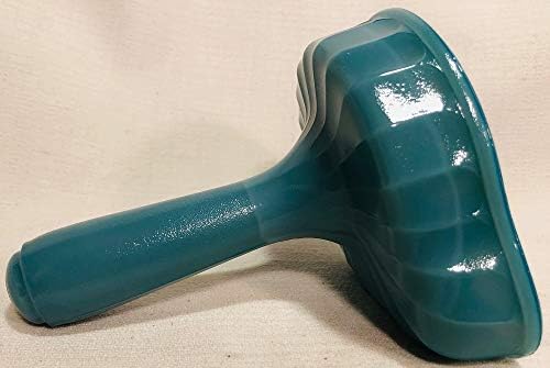 Reamer - Glass Duboe Handheld - Orange/Lemom Citrus Juicer - American Made - Mosser Glass USA (Georgia Blue Swirl)