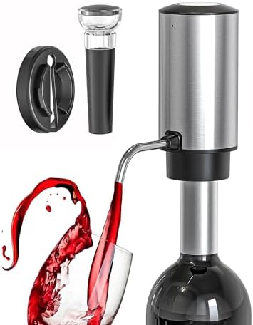 Electric Wine Decanter, Rechargeable Automatic Wine Aerator Wine Dispenser