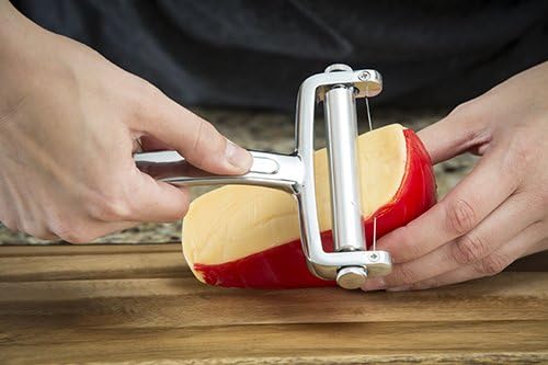 TableCraft Crome Plated Stainless Steel Cheese Slicer
