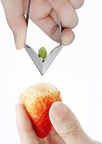 Strawberry Huller 3pcs Eye Clip Strawberry Corer Cutter Fruit Corer Stem Puller Pineapple Gadget Carrot Vegetable Fruit Repairer Tool Vegtable To Stalk Remover