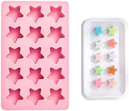 Cute Ice Cube Trays,Star Silicone Ice Trays,Ice Cube Tray (Star)