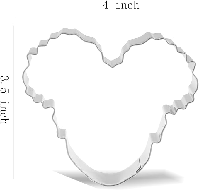 Keewah Girl Face Cookie Cutter Set - 6 Piece - Stainless Steel