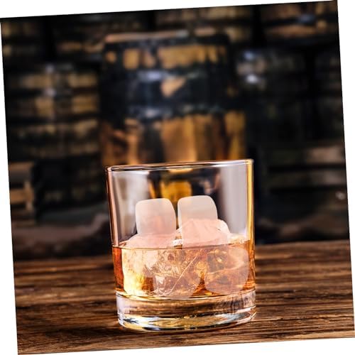 6pcs Reusable Quartz Whiskey Stones for Drinks Elegant for Chilling Cocktails Enhancing Your Bar for