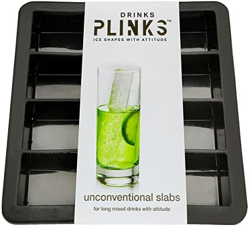 DRINKSPLINKS Water Bottle Ice Mold. Long Ice Cube Tray For Water Bottles.