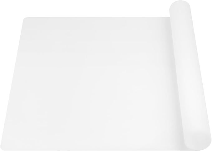 Cuttte 23.62" x 15.75" Large Silicone Mats for Kitchen Counter 1PCS | Heat Resistant Mats for Countertop, Anti-slip Quartz Countertop Protector for Air Fryers Coffee Pots Baking, Dishwasher Safe