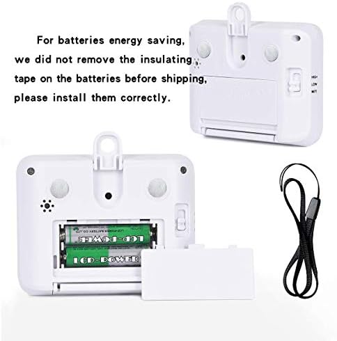 XREXS 4 Channel Digital Kitchen Timer Clock with Large LCD Display
