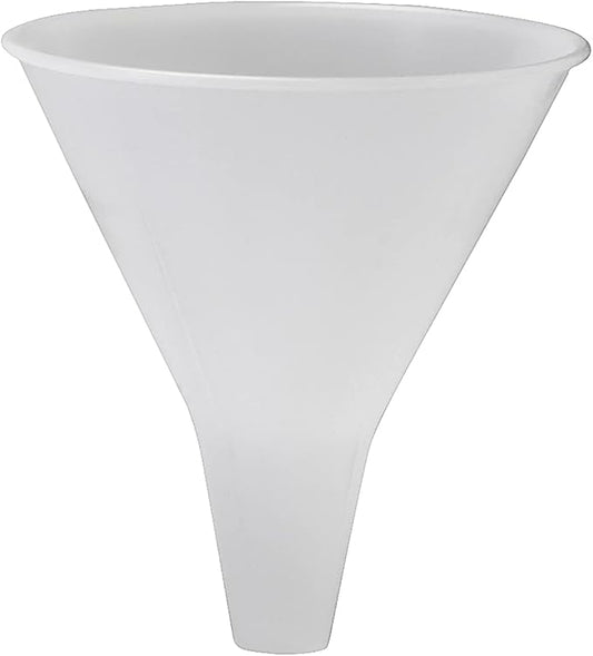 Hutzler Plastic Funnel, 32-Ounce Wide, Natural