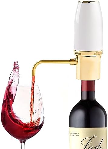 Electric Wine Aerator Decanter Pourer Automatic Dispenser with USB Rechargeable for Wine Lovers