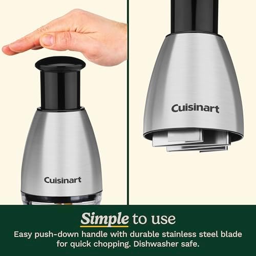 Cuisinart Chopper, Stainless Steel/Black, CTG-00-SCHP