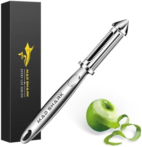MAD SHARK Potato Peeler, Fruit Carrot Veggie Peelers for Kitchen