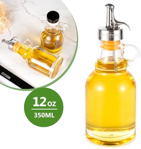 Olive Oil Dispenser Bottle, Oil Holder for Kitchen,Cooking Bottle Spout